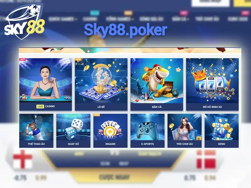 Bộ Sưu Tập Sản Phẩm Đặc Sắc tại Sky88